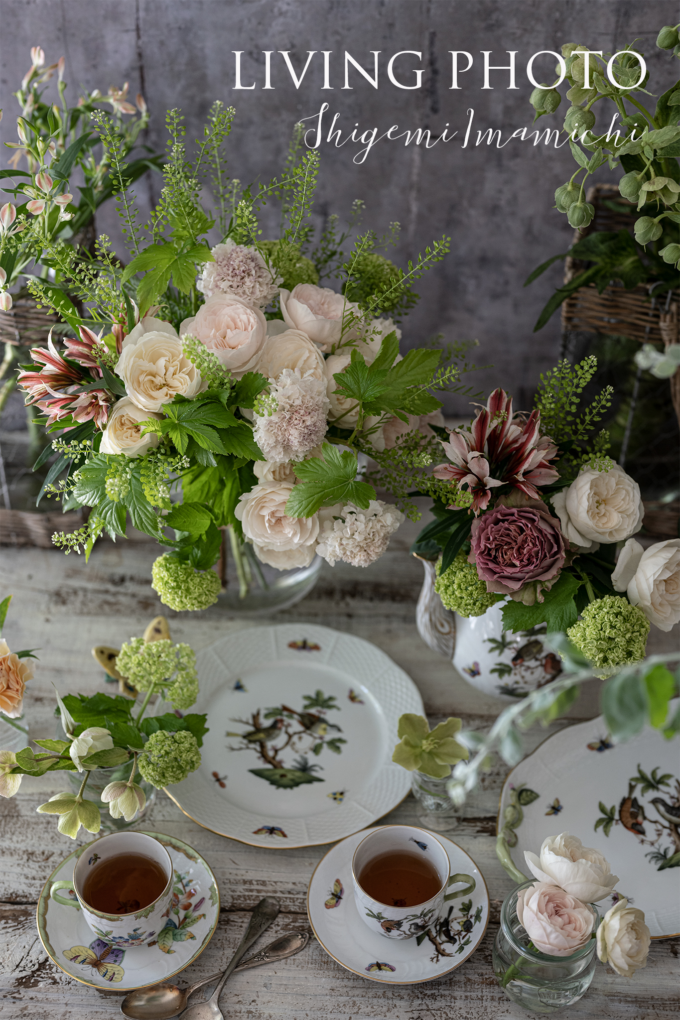 Rothschild Bird ＆　Rose Bouquet　
